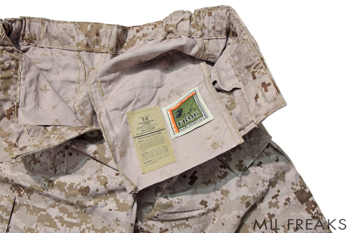 US 米軍実物 USMC FROG トラウザー パンツ デザート マーパット サイズ