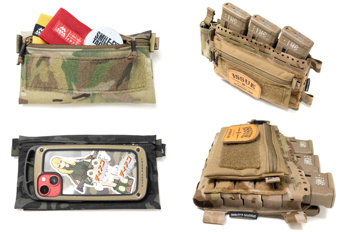 3 MADE ISSUE Sugar Glider ZIP Pouch シュガーグライダー ジップ