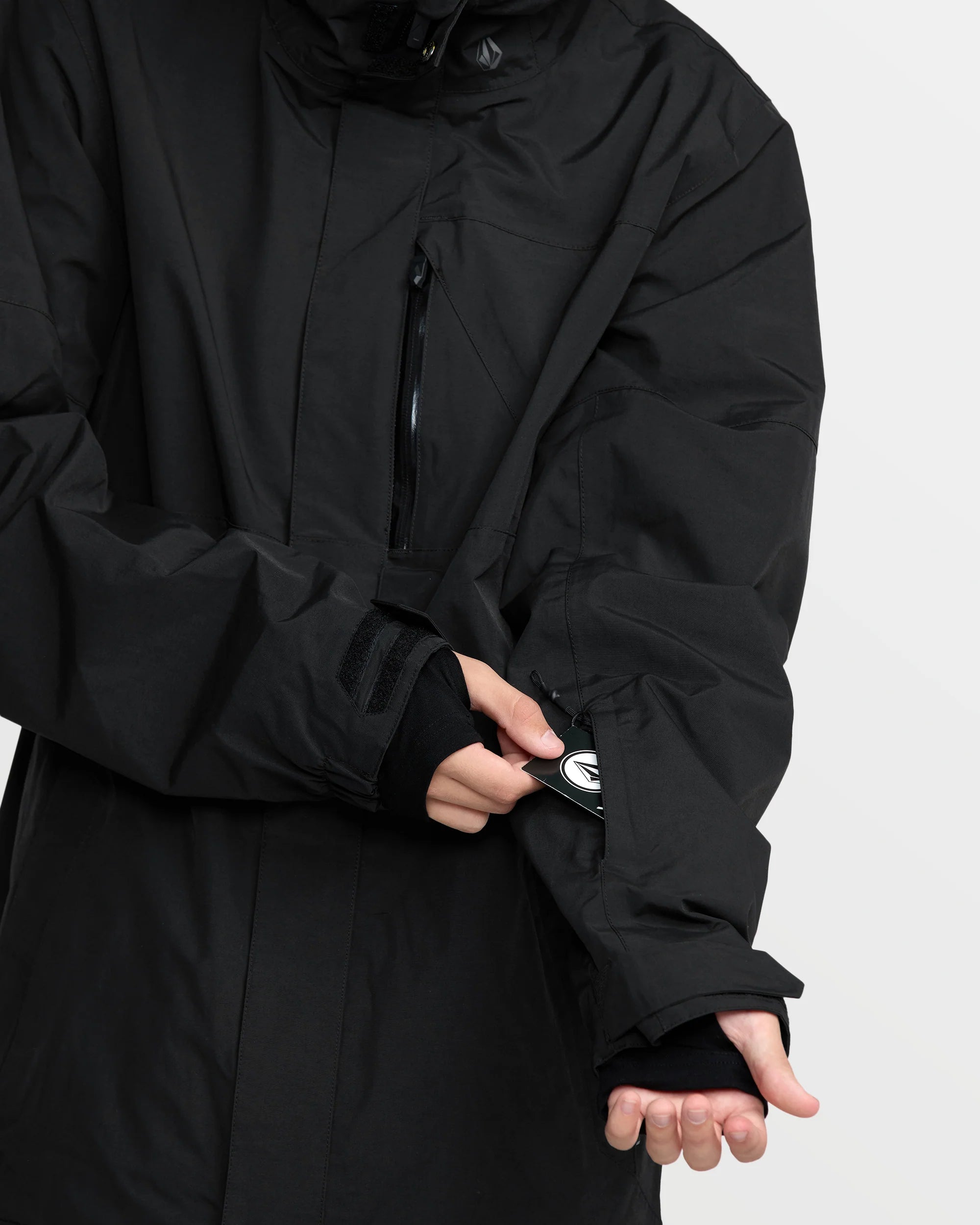 Volcom L Gore-Tex Jacket (Black) – Milo Snow and Skate