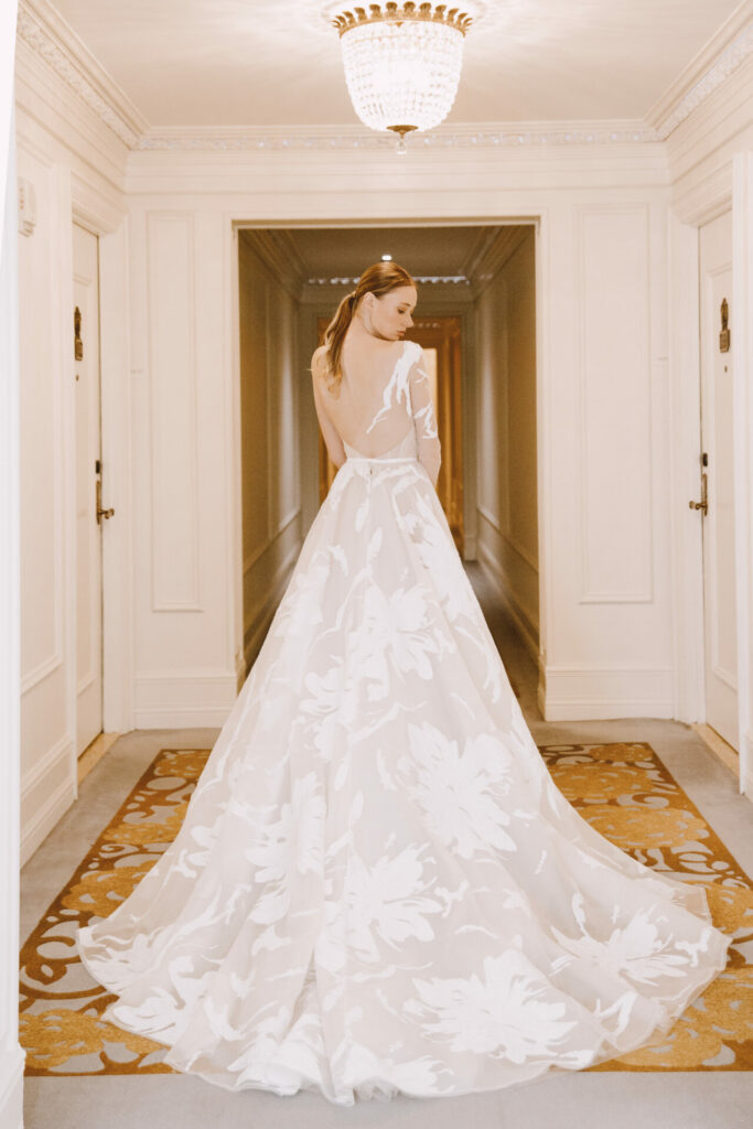 The One-Shoulder Wonder: Discover the Jordi Gown by Mira