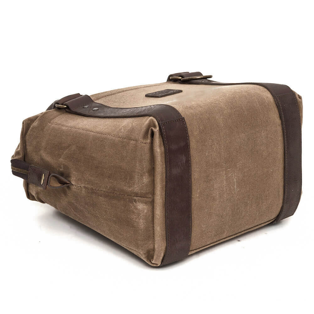 White Wing Waxed Canvas Cooler | Mission Mercantile