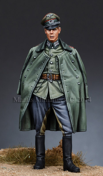 マンティス・ミニチュアズ[Man35068]1/35 WWII独 国防軍将校(外套姿