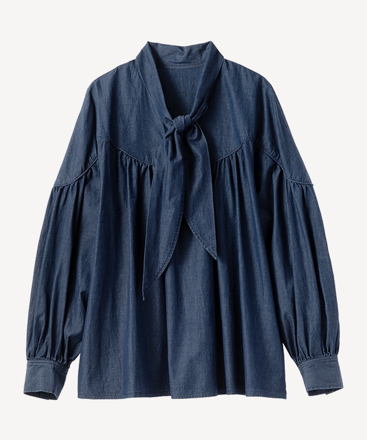 ボータイチュニックブラウス | MUVEIL Online Shop