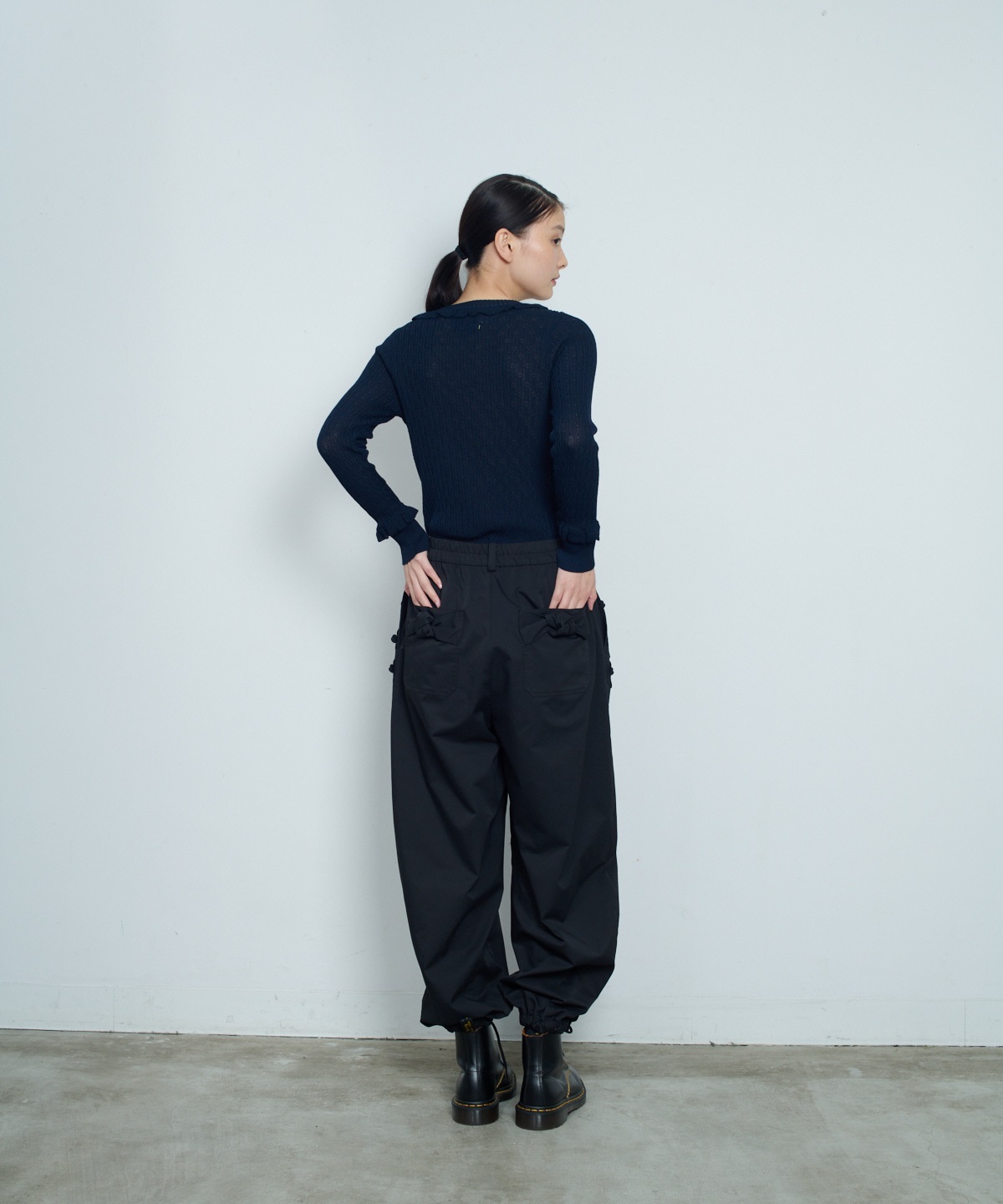 フラワーパラシュートパンツ | MUVEIL Online Shop