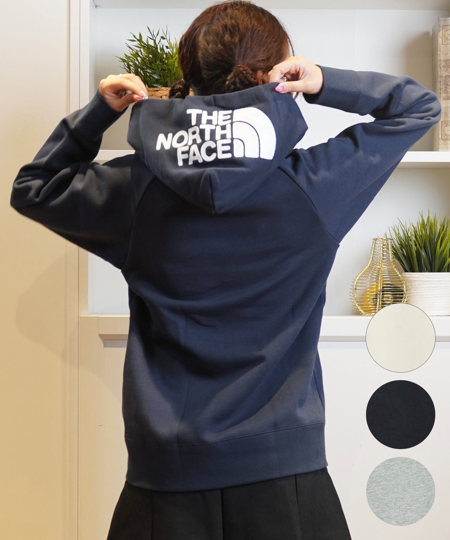 THE NORTH FACE ザ・ノース・フェイス パーカー ジップアップ Rearview
