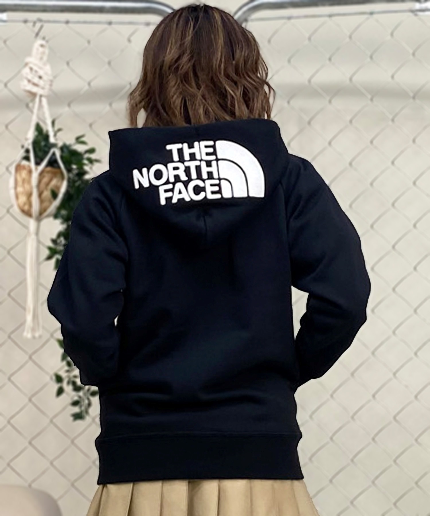 THE NORTH FACE ザ・ノース・フェイス パーカー ジップアップ Rearview