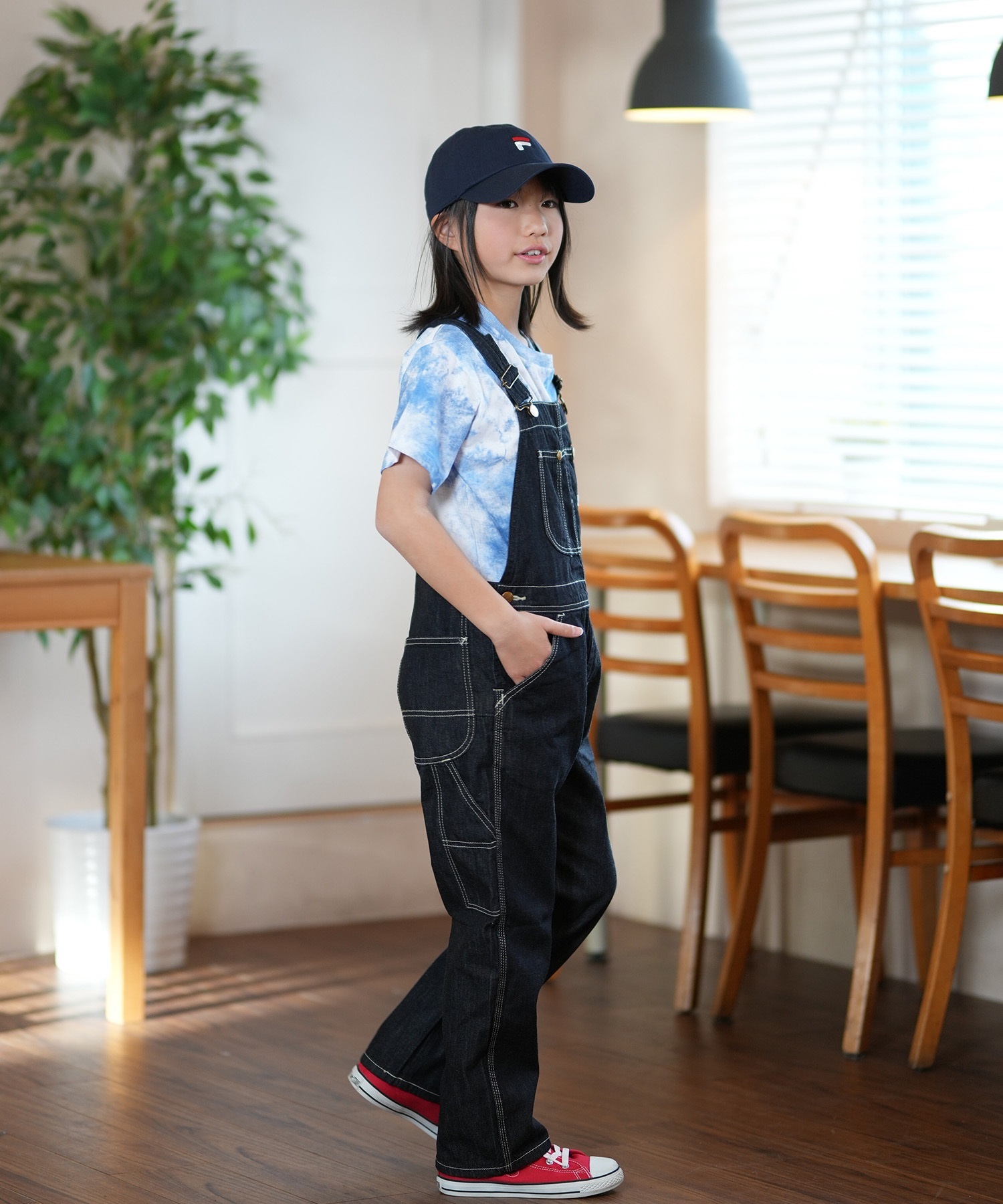Lee リー キッズ デニム オーバーオール サロペット ロングパンツ
