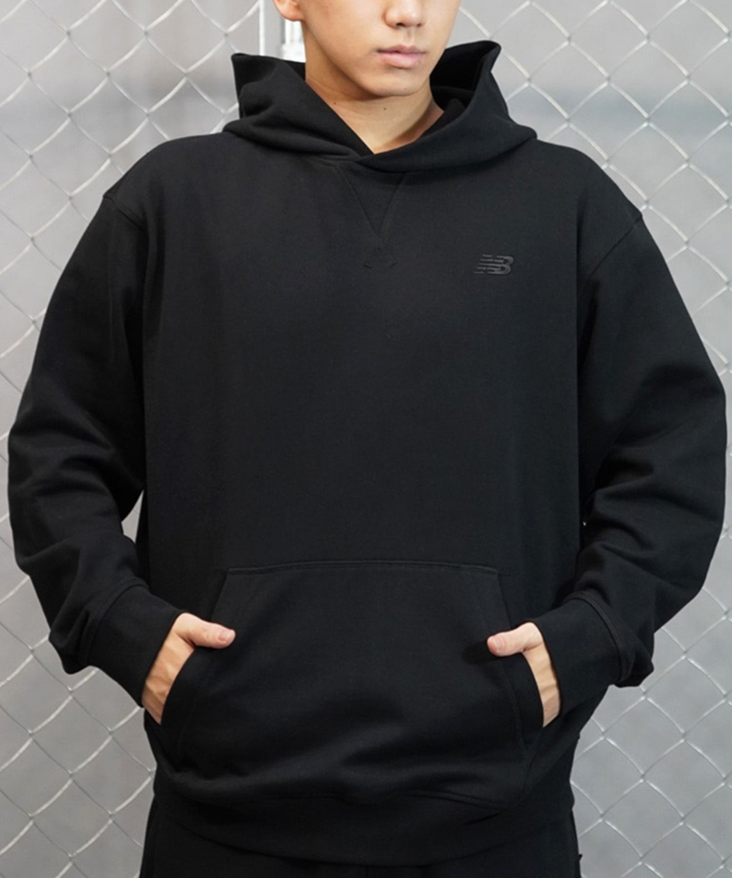 new balance ニューバランス メンズ フーディパーカー プルオーバー
