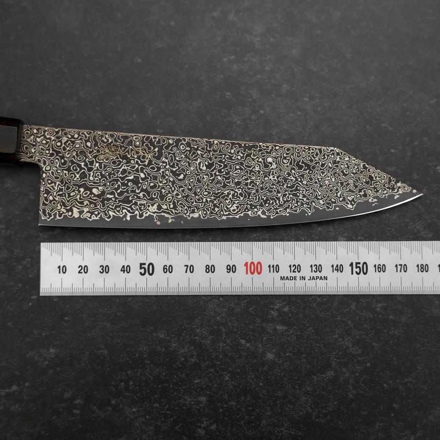 文化 SG-2 ブラックニッケルダマスカス 黒檀柄 180mm – MUSASHI