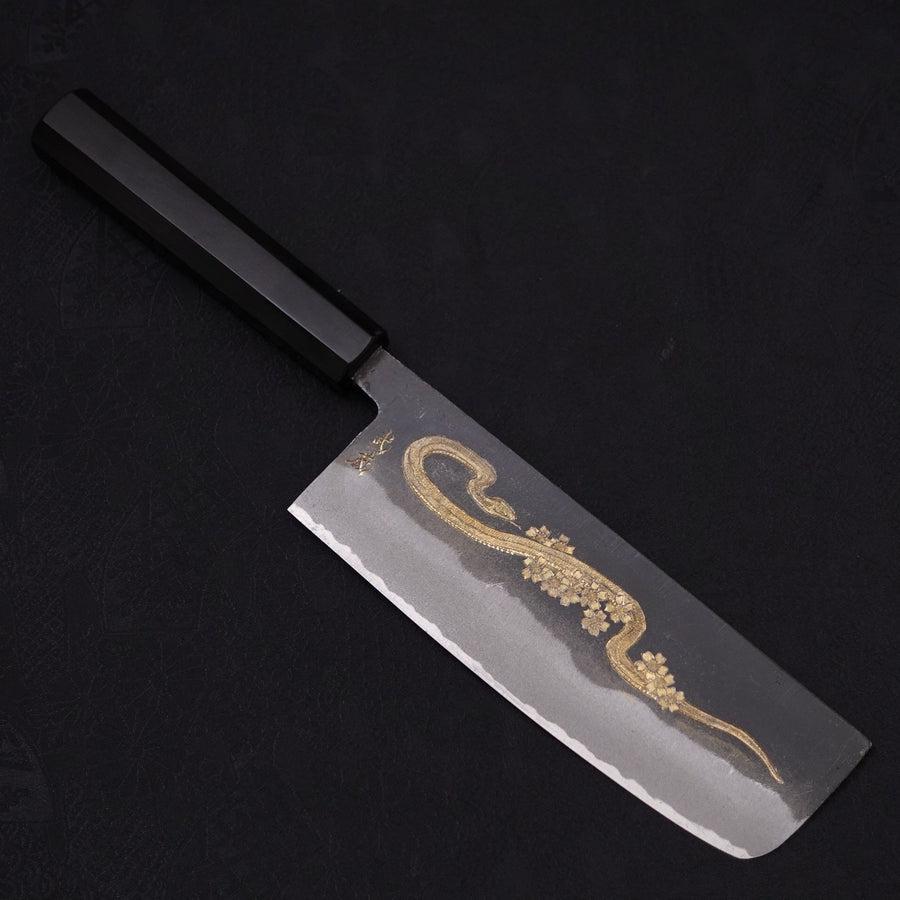 No.359屋久杉虎杢のトレーと黒柿の名刺ホルダー 雑貨・ステーショナリー