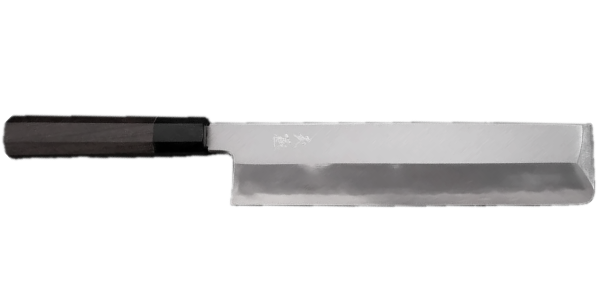 切付牛刀 VG-10 黒染めダマスカス 黒檀水牛柄 240mm – MUSASHI