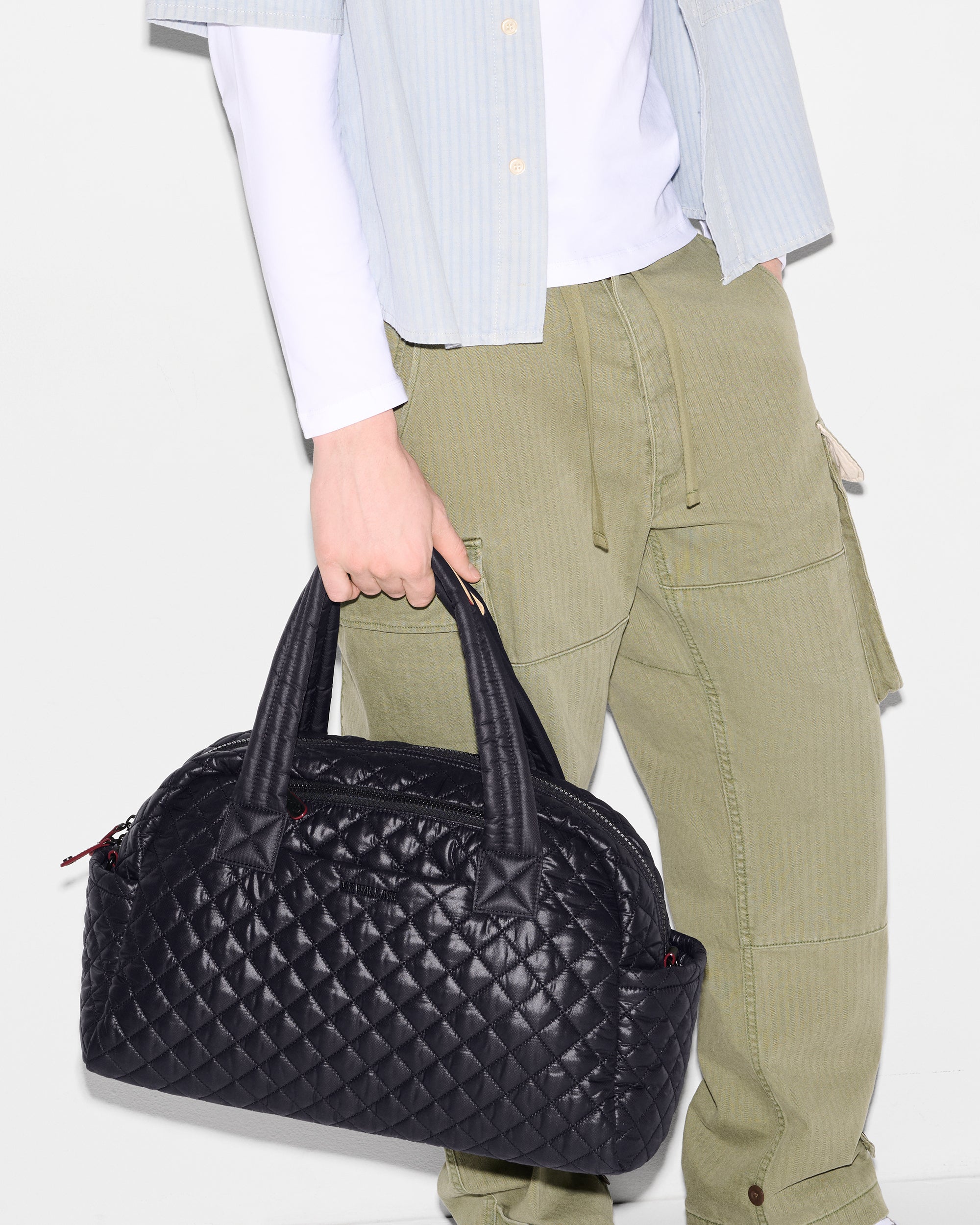 Black Travel Duffel Bag | MZ Wallace