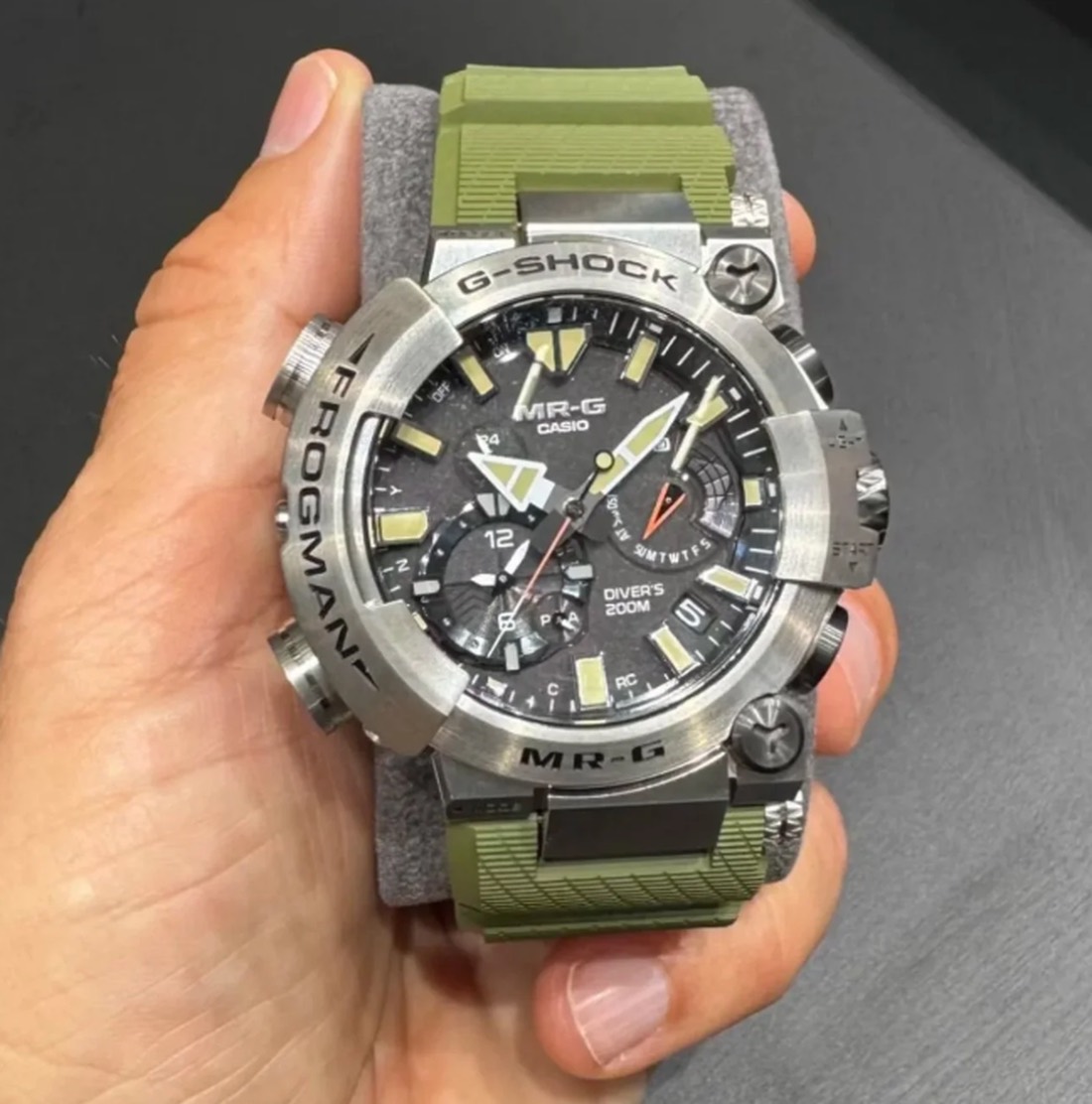 New Casio G-Shock MR-G Frogman diving watch revealed in fresh leak