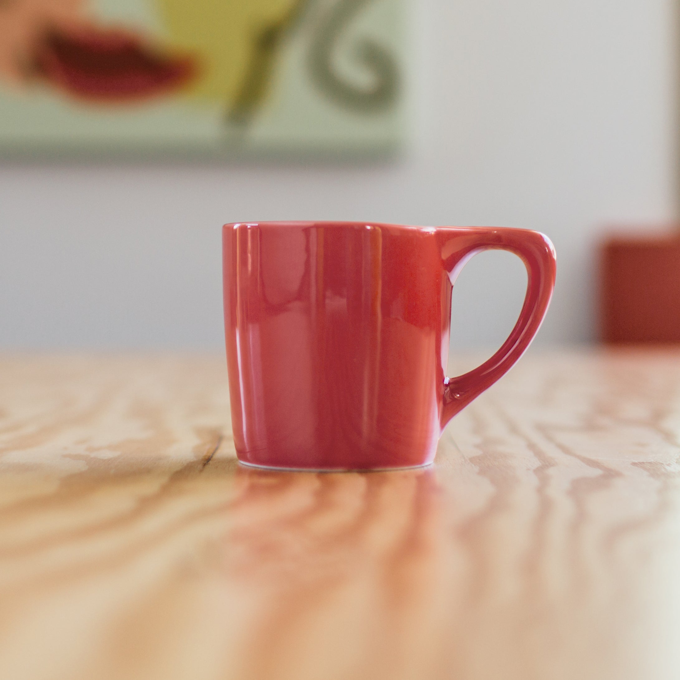 Lino 10oz Mug, Rhubarb – notNeutral