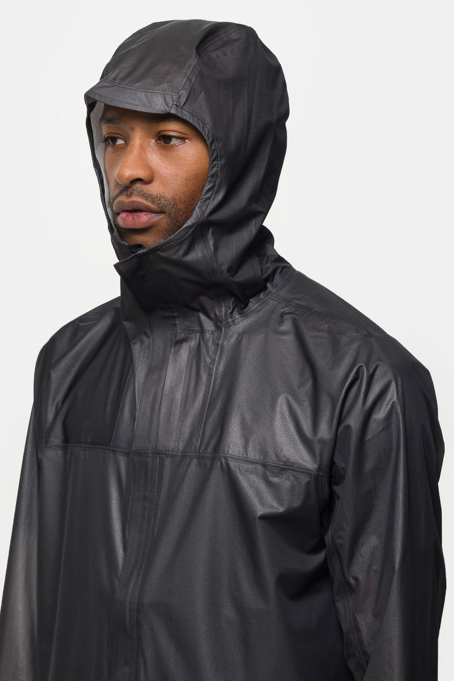 The Orange Jacket in True Black - Houdini Sportswear