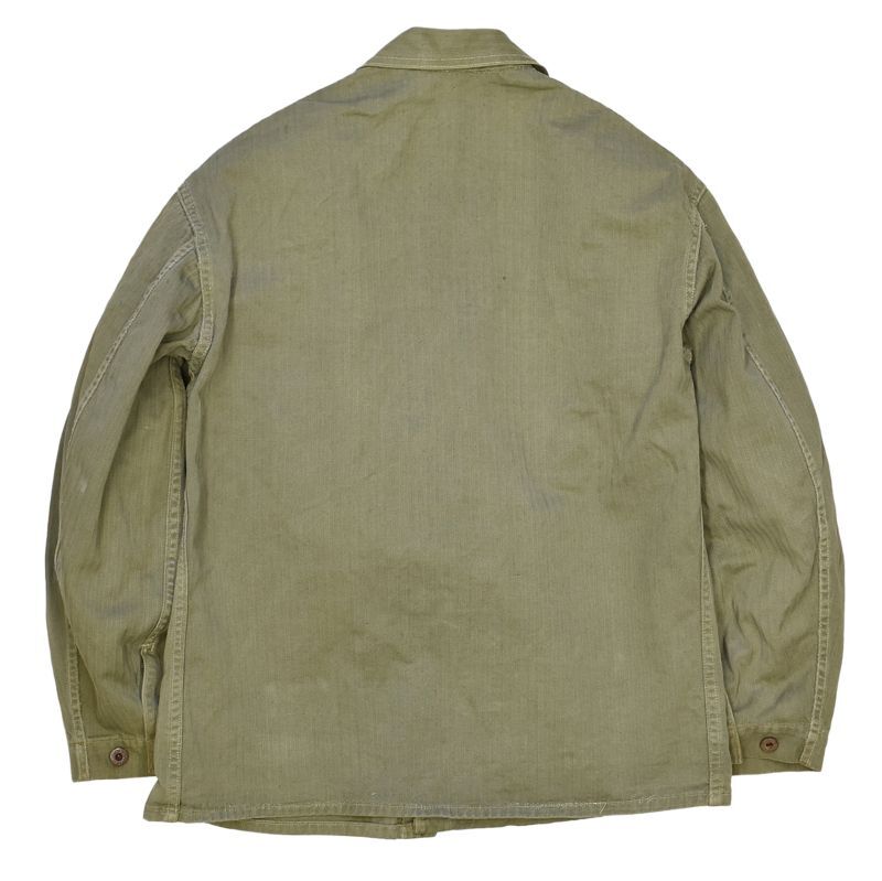 40's【ビンテージ】【米軍実物】【USMC】【P41】HBTジャケット