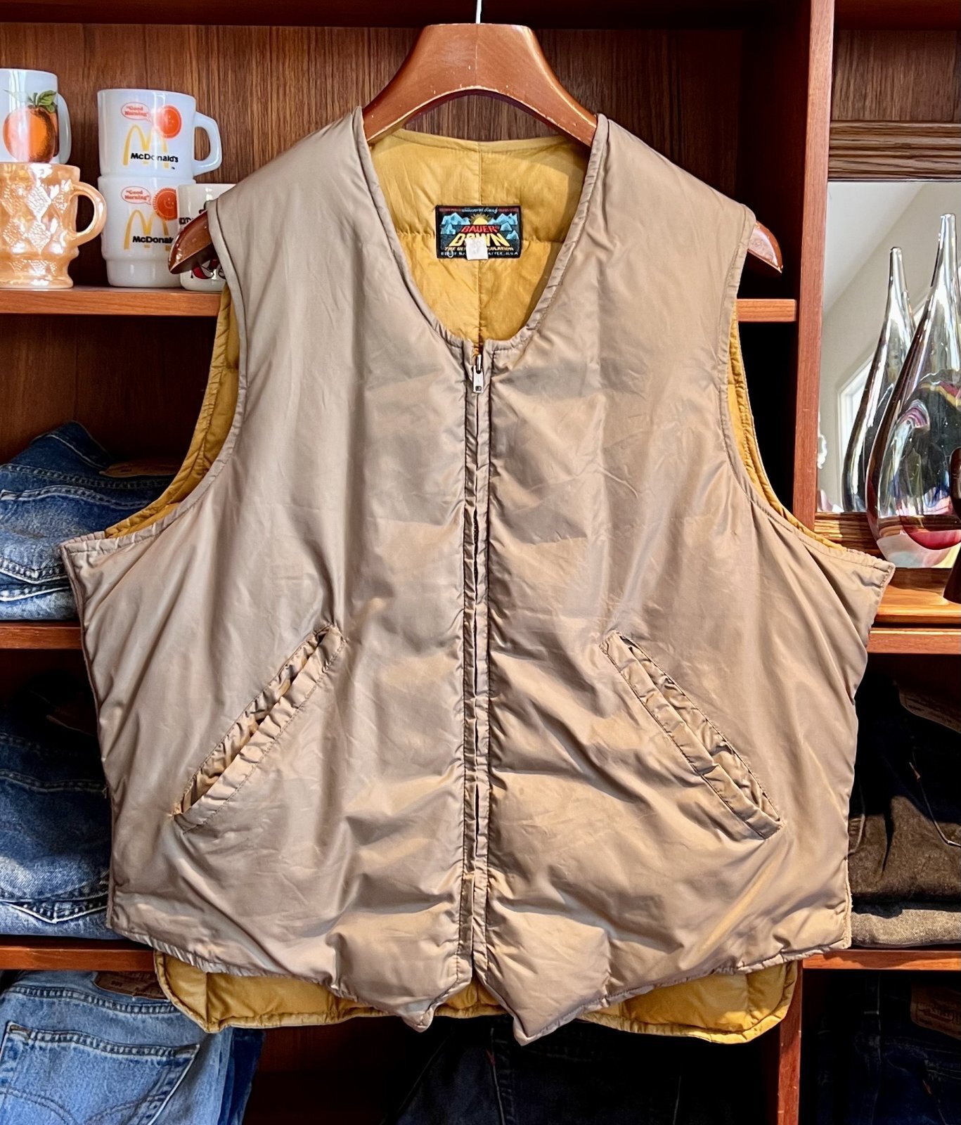 70's~【ビンテージ】【Eddie Bauer】【エディーバウアー】バウアー