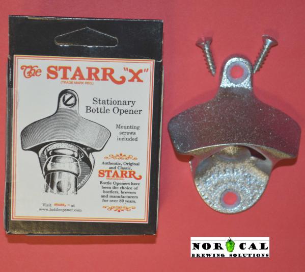 Bottle Opener - Starr X - Wall Mount - Metal - Plain Face