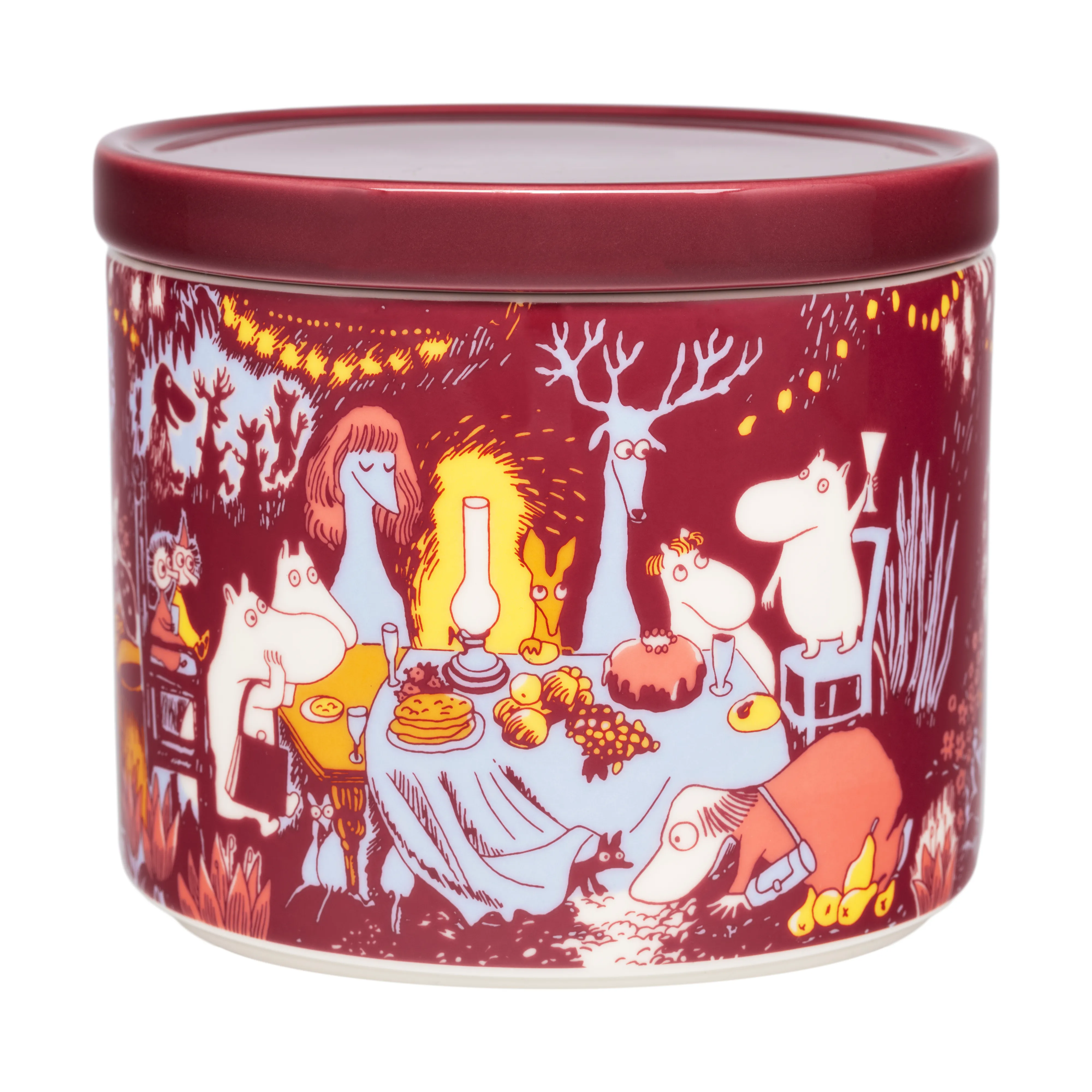 Moomin Arabia からのフェスティブ モーメント ムーミン 缶
