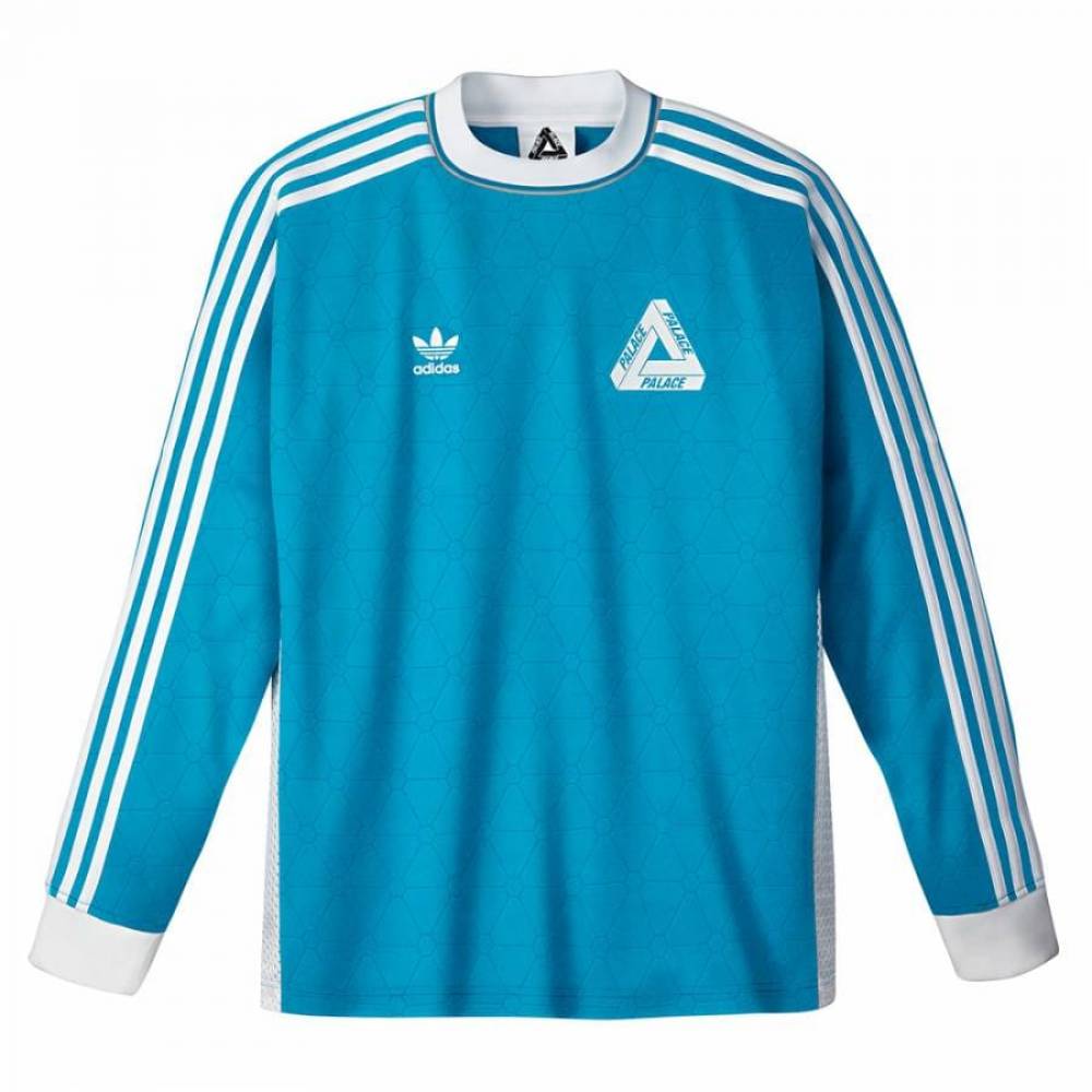 Palace Skateboards x Adidas Originals LSL Team Shirt - Bold Aqua