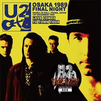 U2 - OSAKA 1989 FINAL NIGHT(2CD) - navy-blue