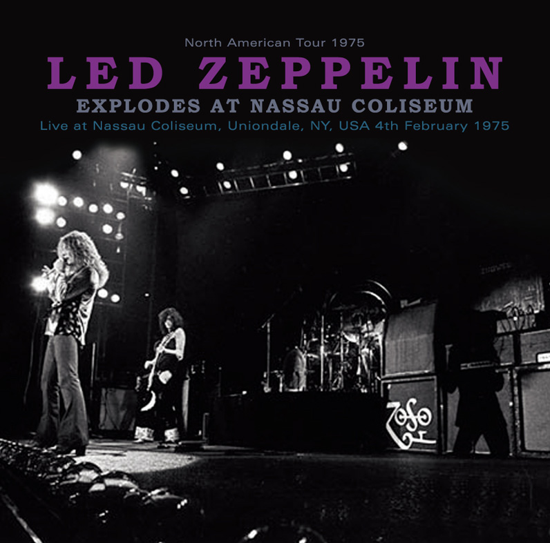 LED ZEPPELIN - EXPLODES AT NASSAU COLISEUM (ギフトプレスCD) - navy