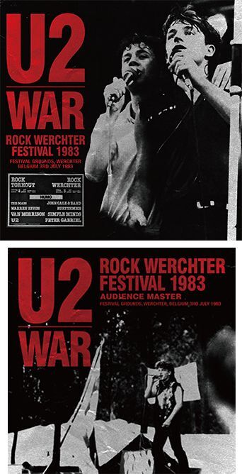U2 - ROCK WERCHTER FESTIVAL 1983(1CD) plus Bonus CDR - navy-blue