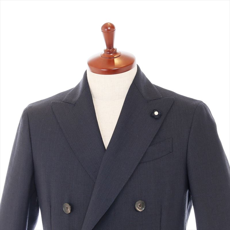 LARDINI 【ラルディーニ】 [春夏] ウールリネン ダブルブレスト
