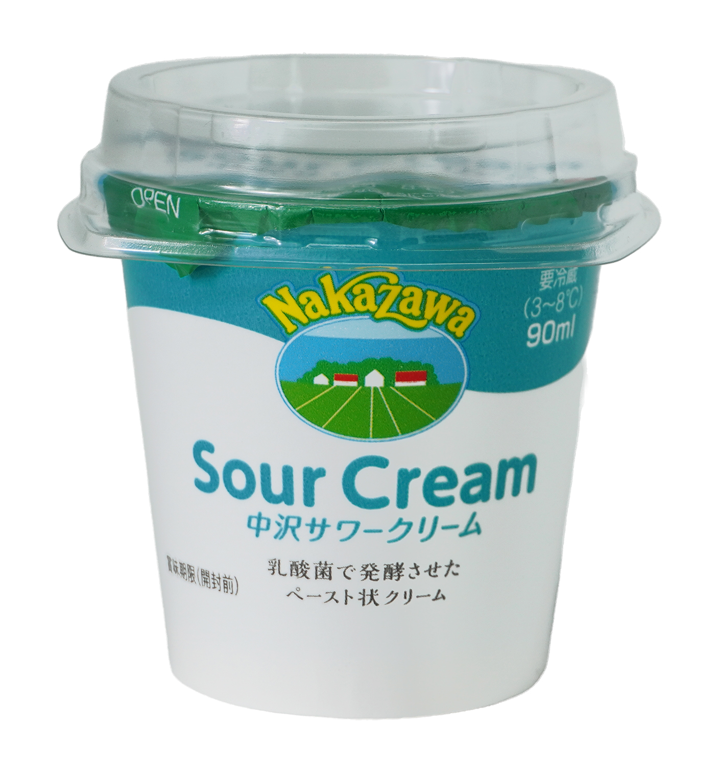 中沢サワークリーム（90ml） - 製品紹介 - NAKAZAWA 中沢グループ 「生
