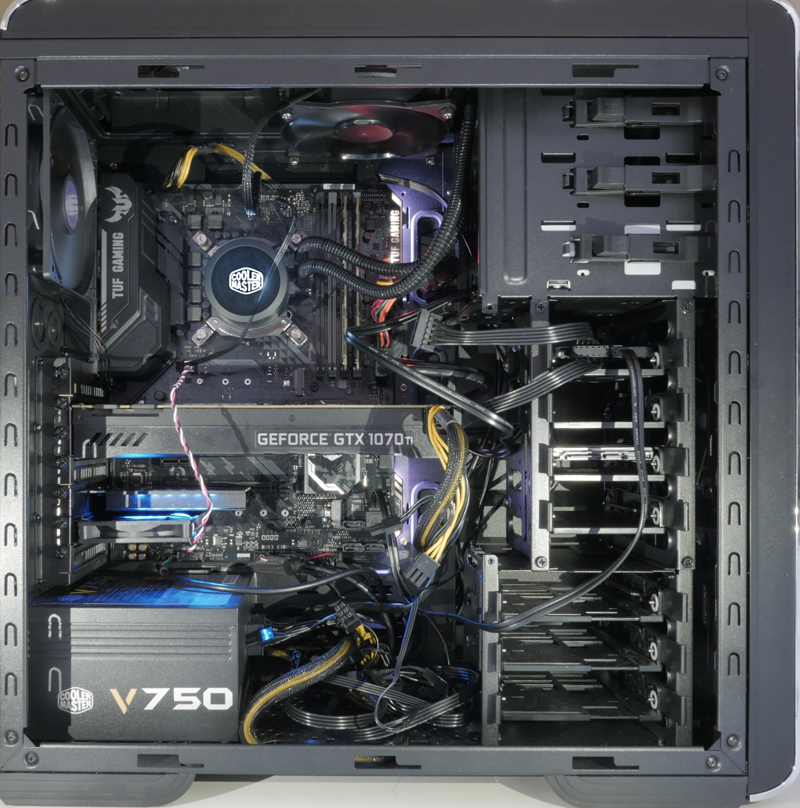 2018年8月PC自作（後編）｜Intel Core i7 8700K｜GEFORCE GTX1070tiで
