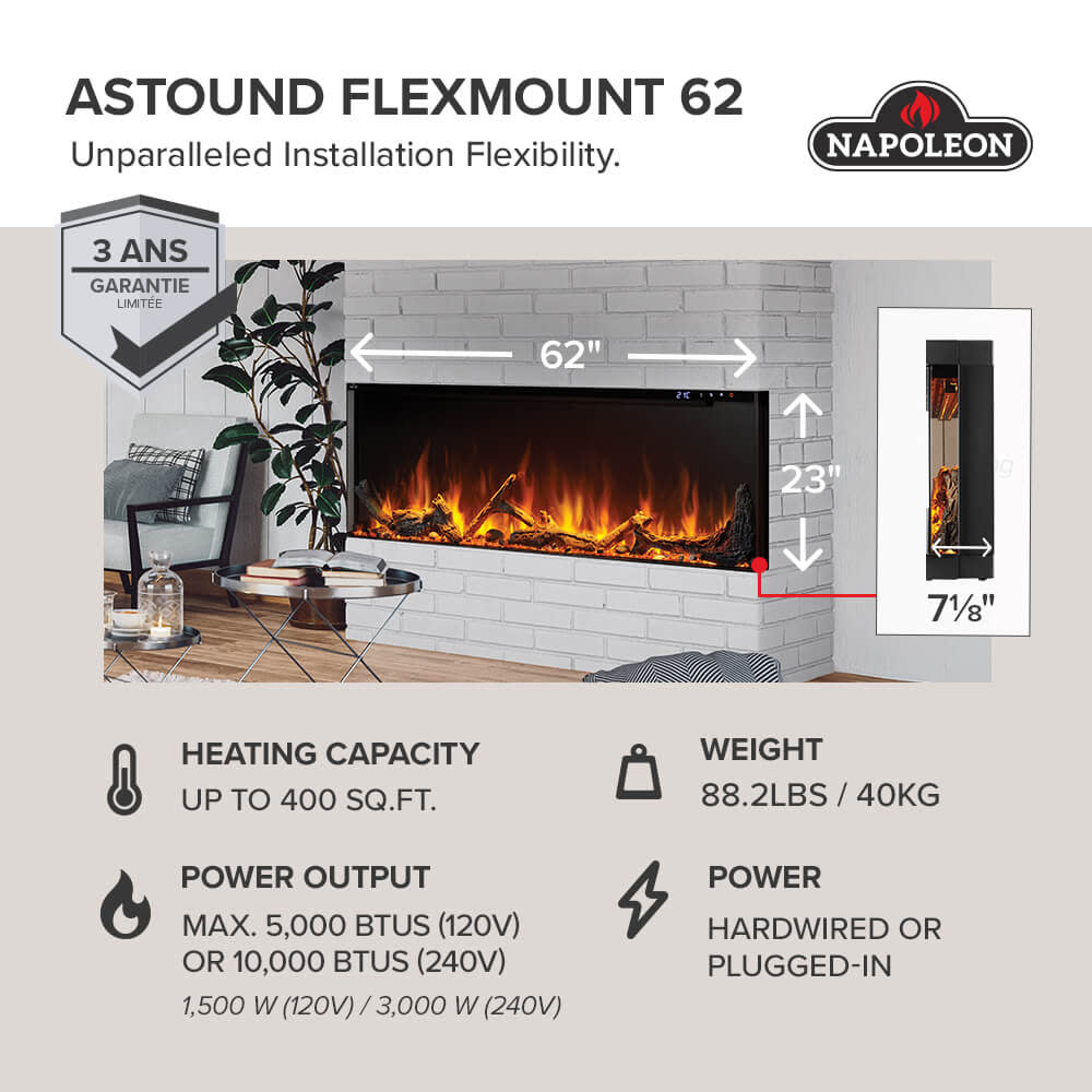 Astound 62 FlexMount - NEFL62AB | Napoleon