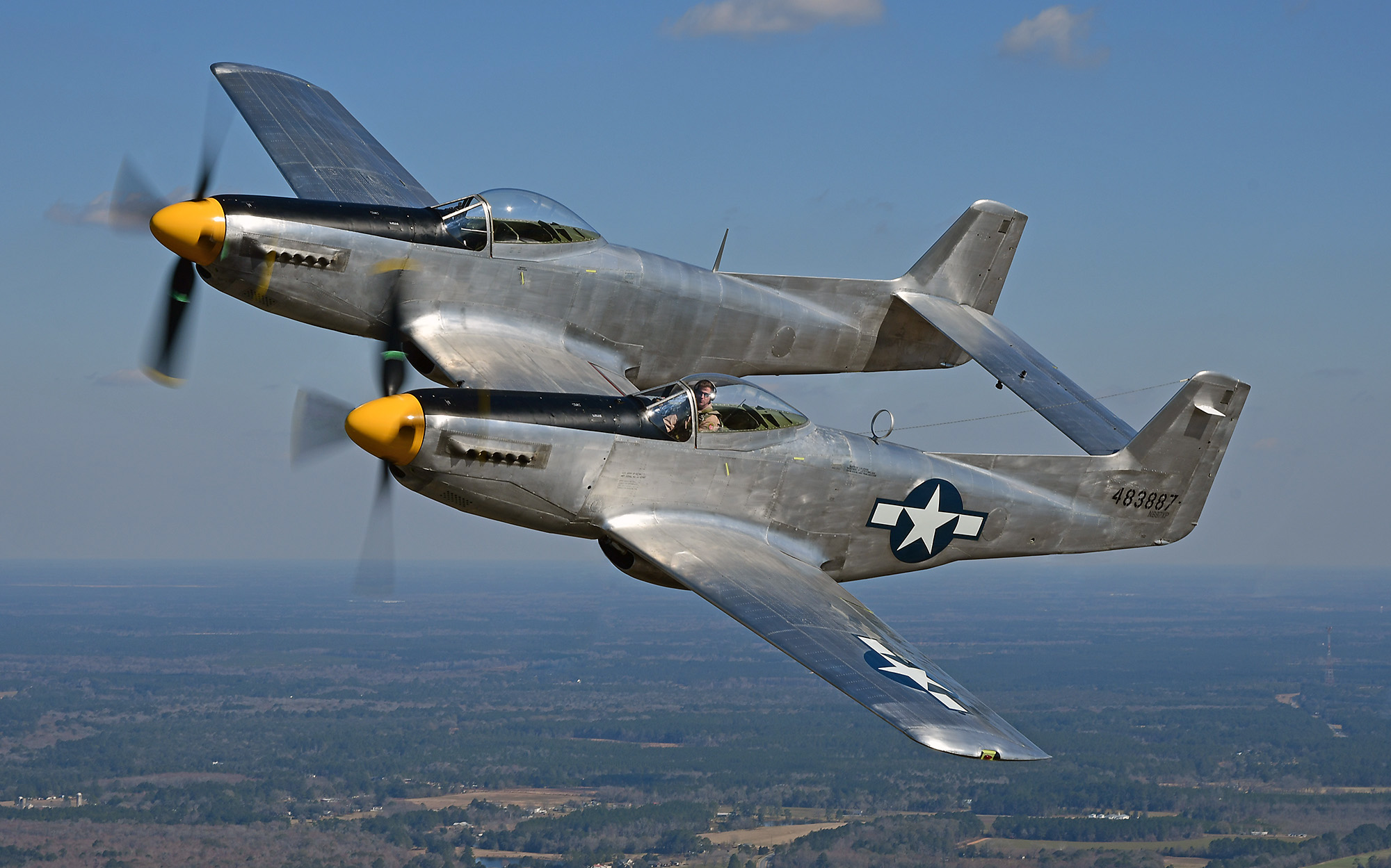 The NACA's XF-82 Twin Mustang Returns to Flight After 70 Years - NASA