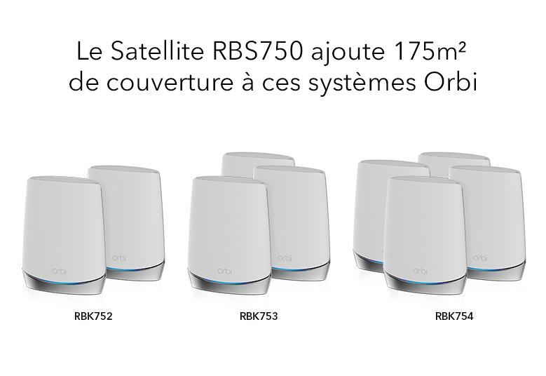 Satellite Orbi WiFi 6 - RBS750 | NETGEAR