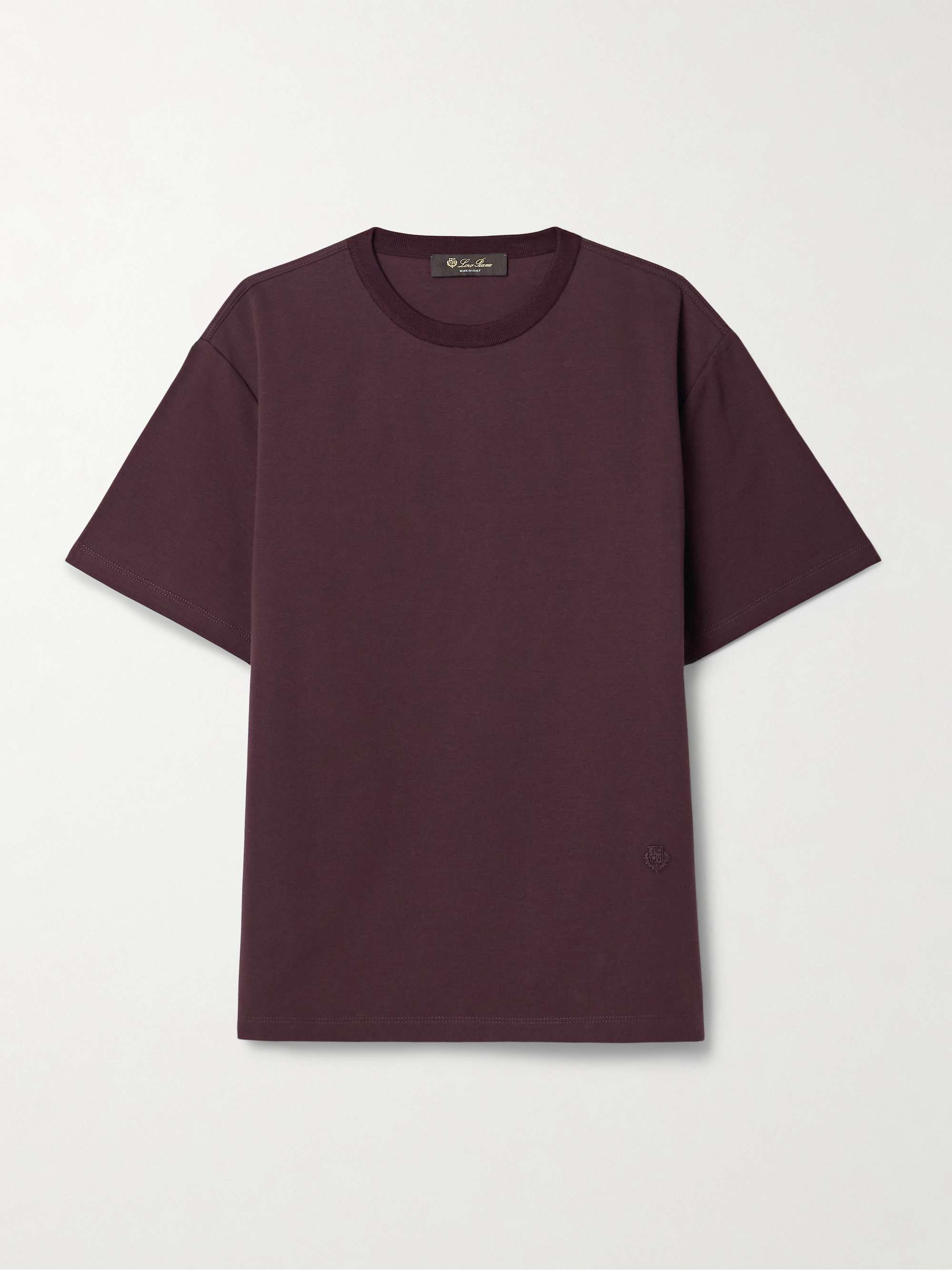 LORO PIANA Neo cotton-jersey T-shirt | NET-A-PORTER