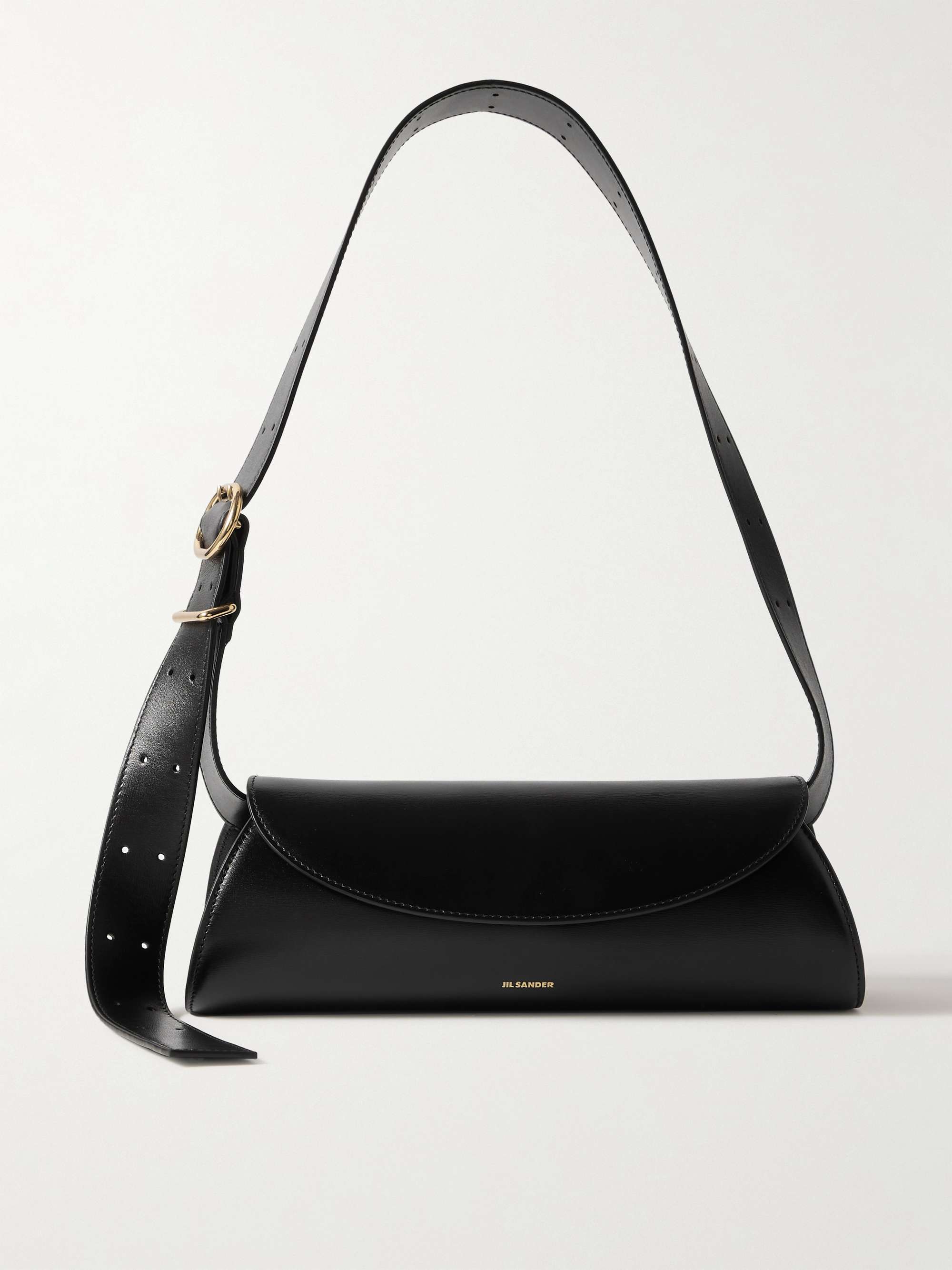 JIL SANDER Small leather shoulder bag | NET-A-PORTER