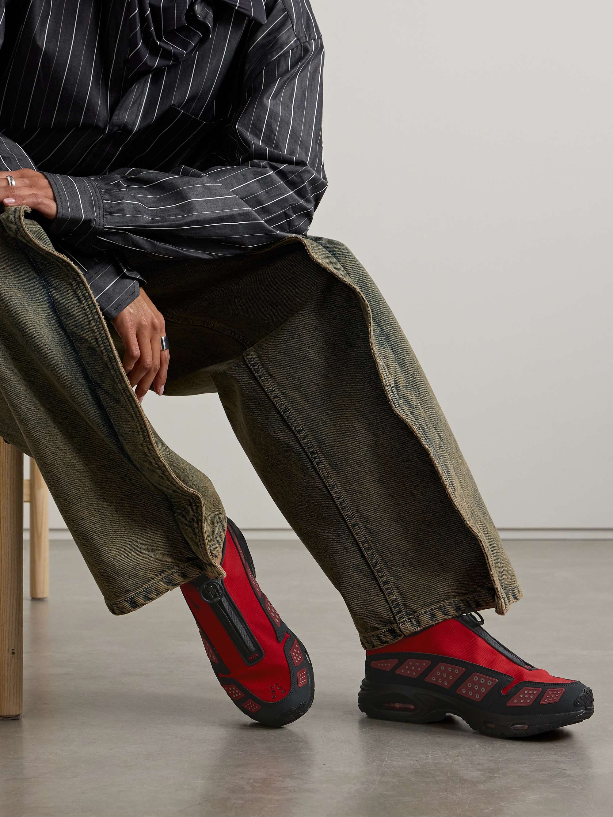 NIKE Air Max SNDR GTX rubber-trimmed GORE-TEX®-ripstop sneakers