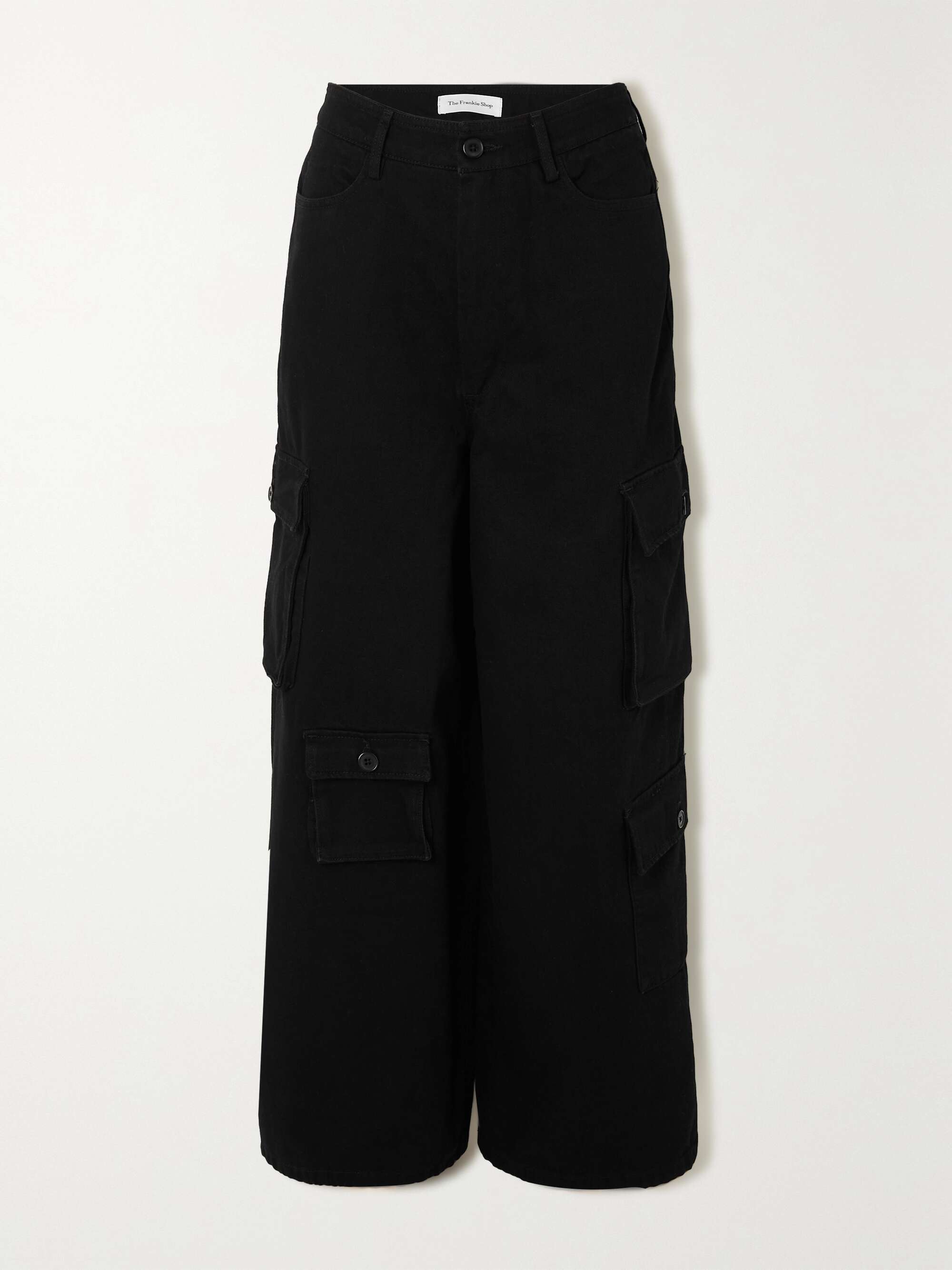 THE FRANKIE SHOP Hailey denim cargo pants | NET-A-PORTER