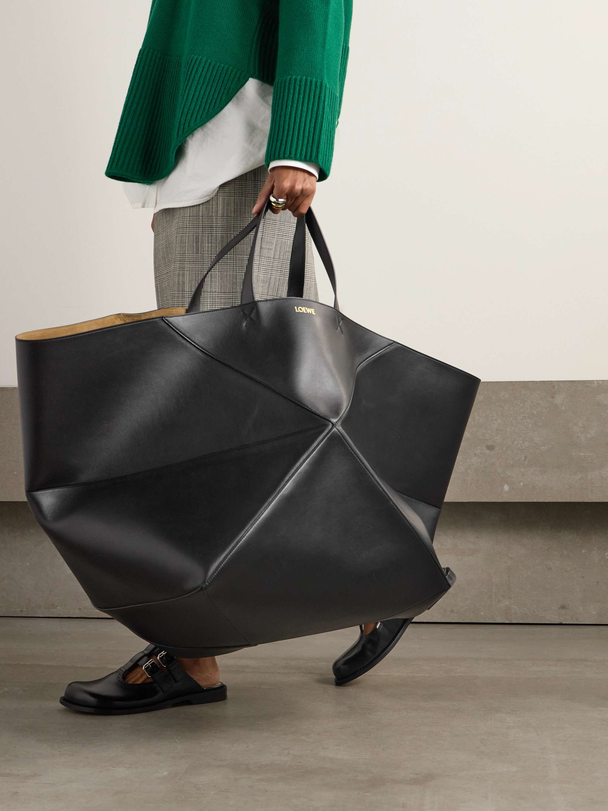 LOEWE Puzzle Fold XL convertible leather tote | NET-A-PORTER