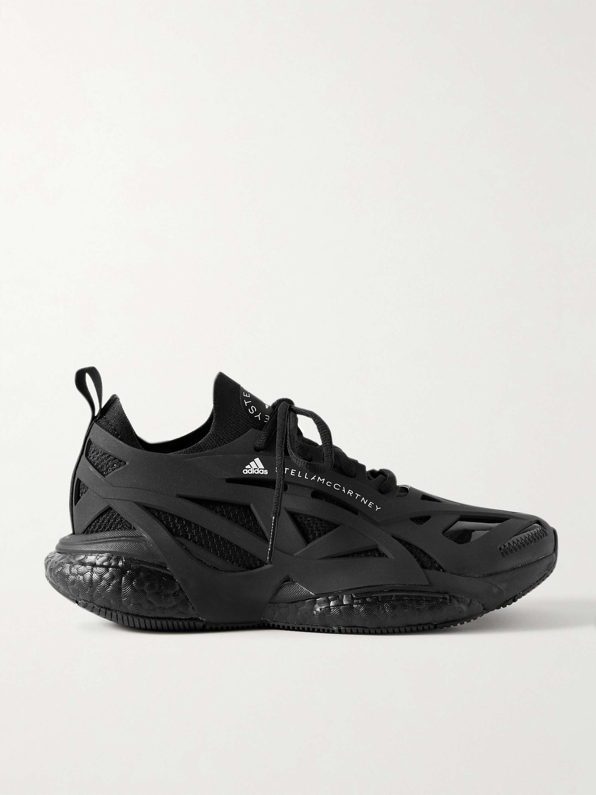 ADIDAS BY STELLA MCCARTNEY Solarglide Primeknit and rubber