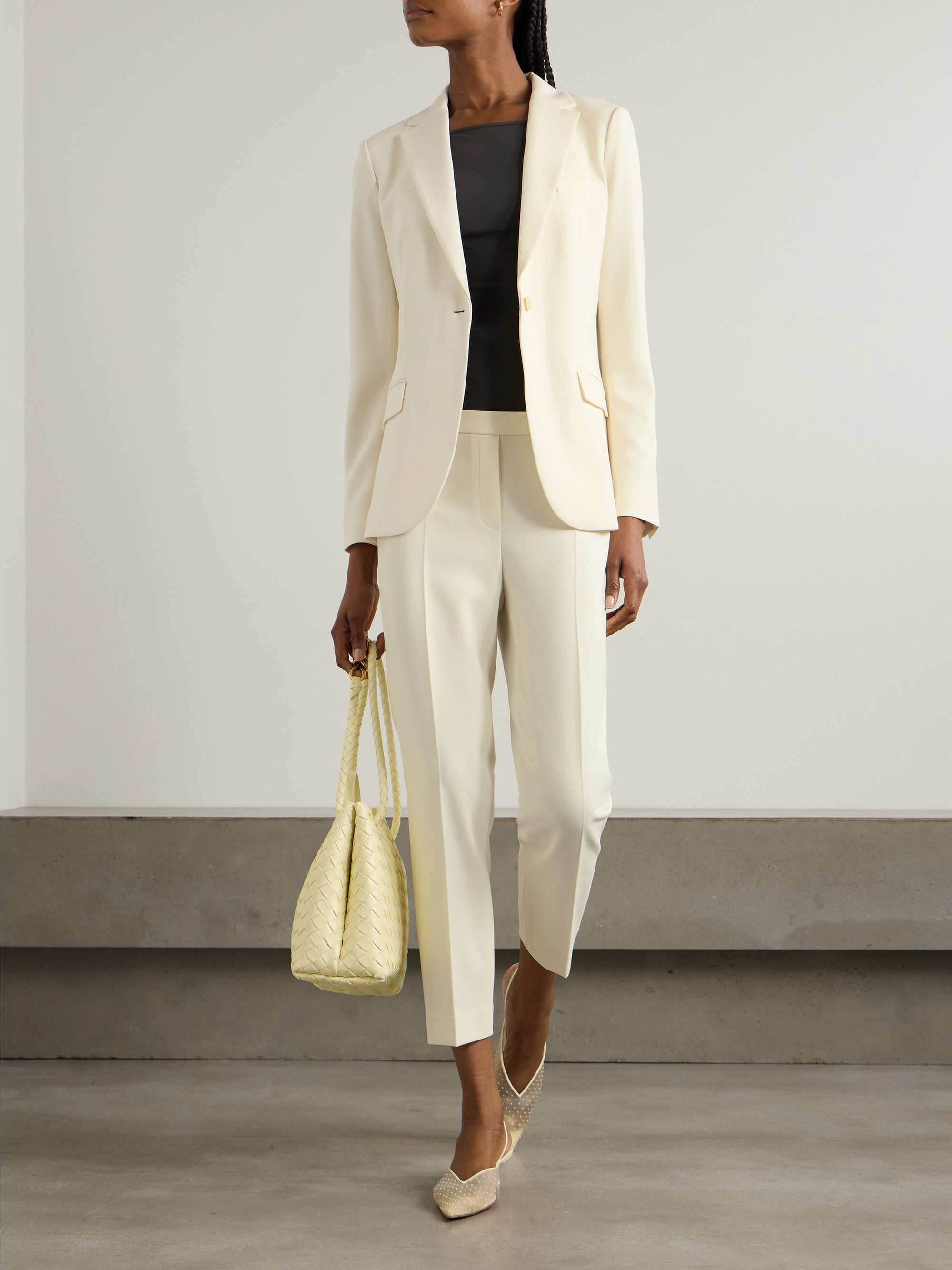 THEORY Crepe blazer | NET-A-PORTER
