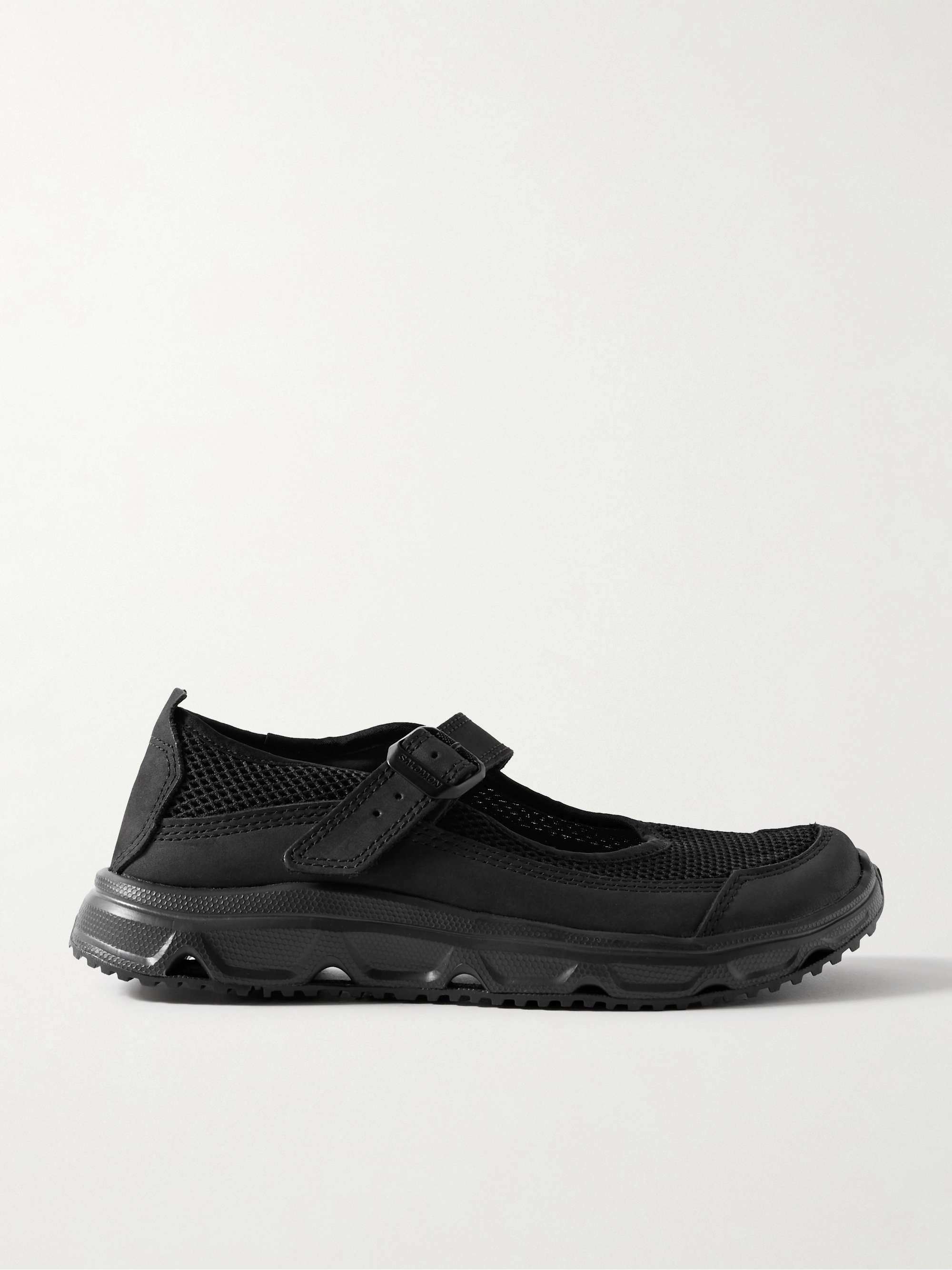 SALOMON RX Marie-Jeanne rubber-trimmed mesh sandals | NET-A-PORTER