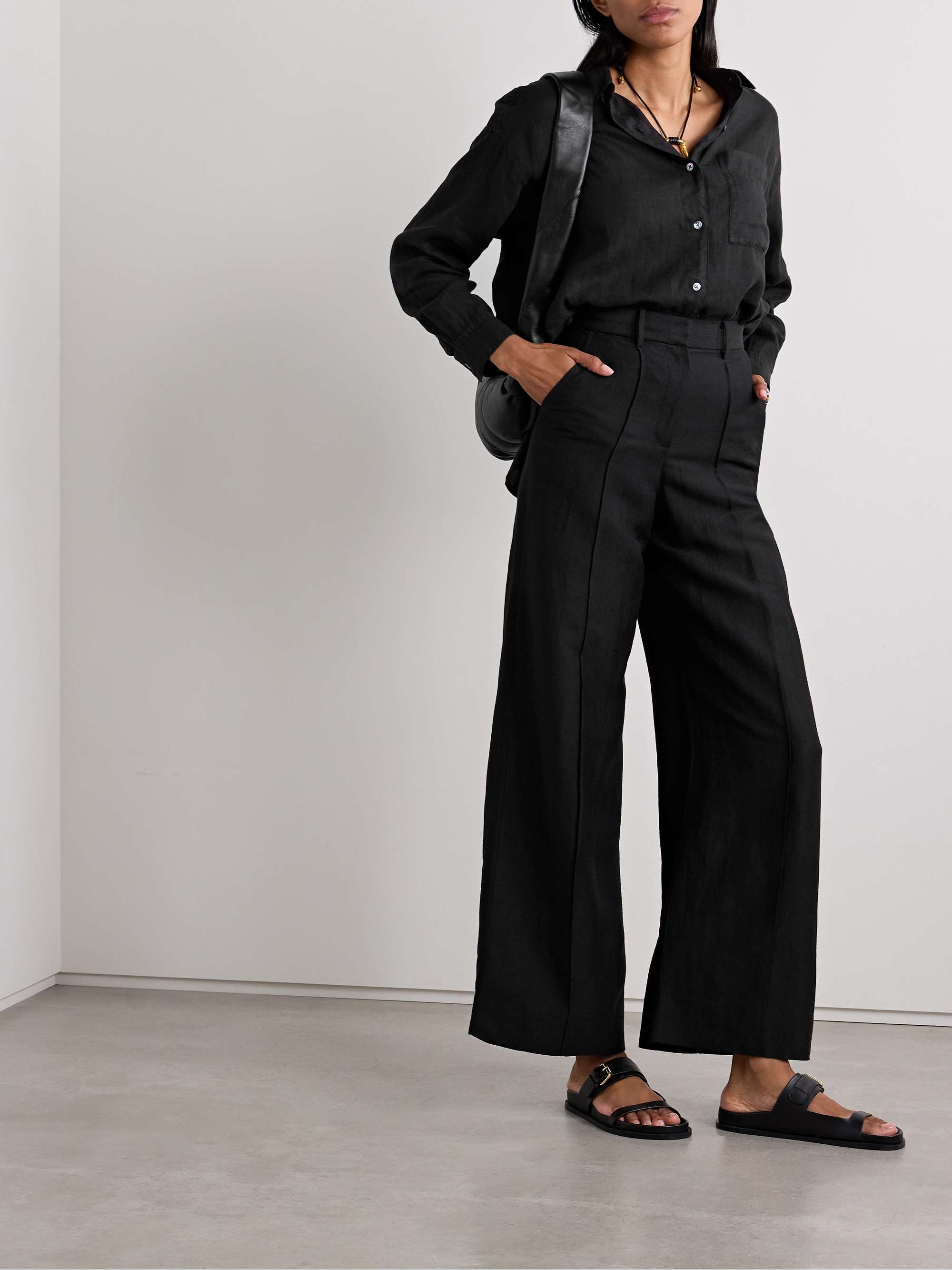 JAMES PERSE Linen shirt | NET-A-PORTER