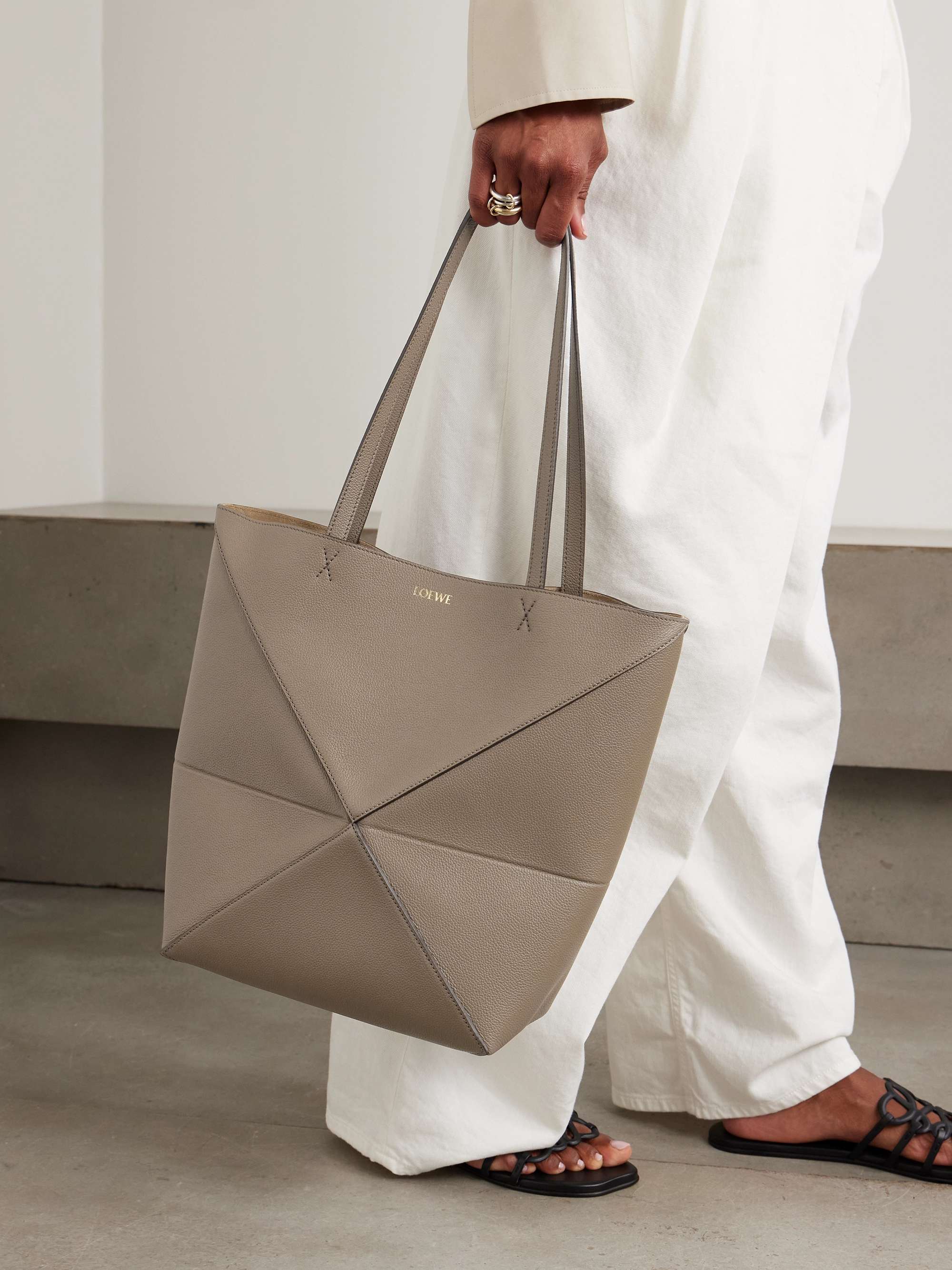 LOEWE Puzzle Fold convertible medium leather tote | NET-A-PORTER