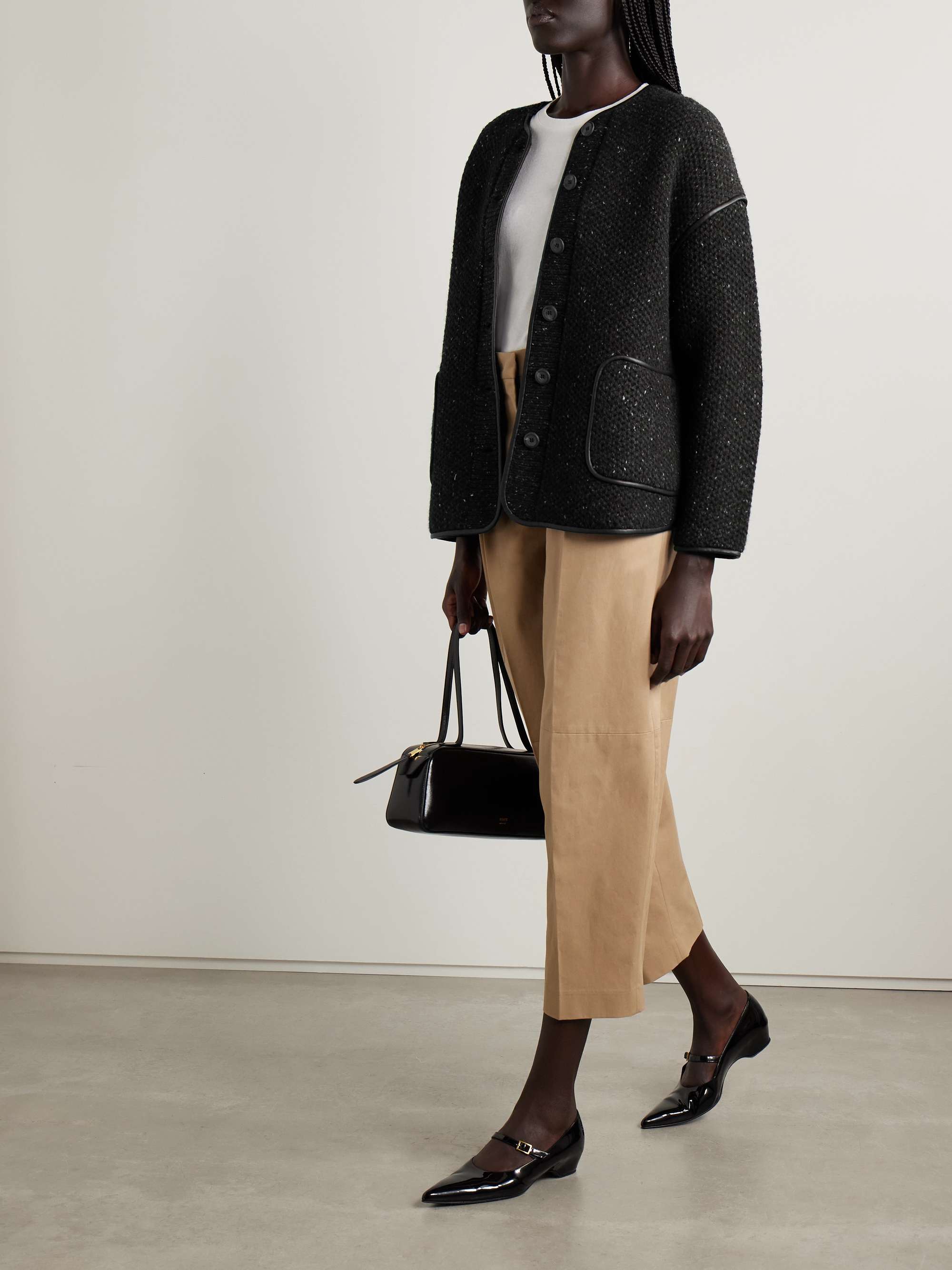 ALTUZARRA Medrano honeycomb-knit wool-blend jacket | NET-A-PORTER