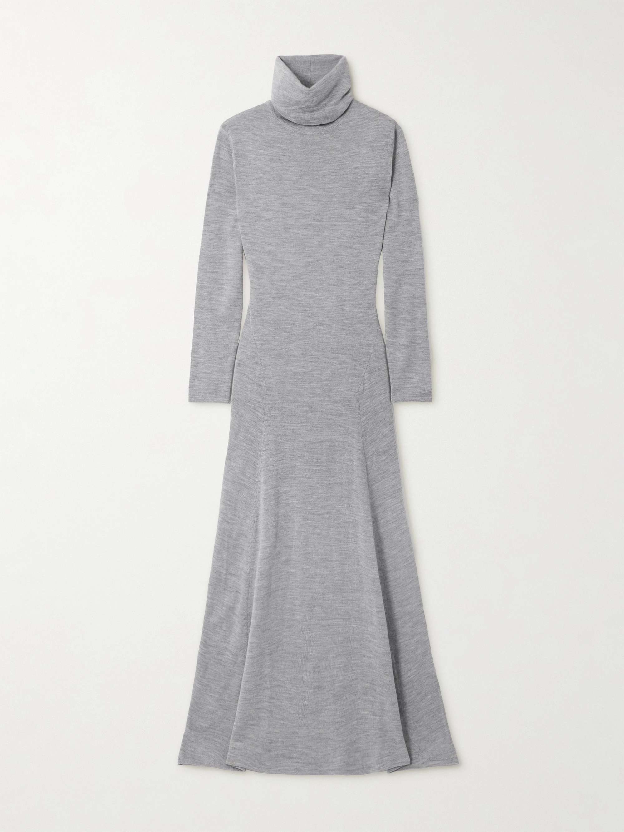 TOVE Suzette wool and silk-blend turtleneck midi dress | NET-A-PORTER