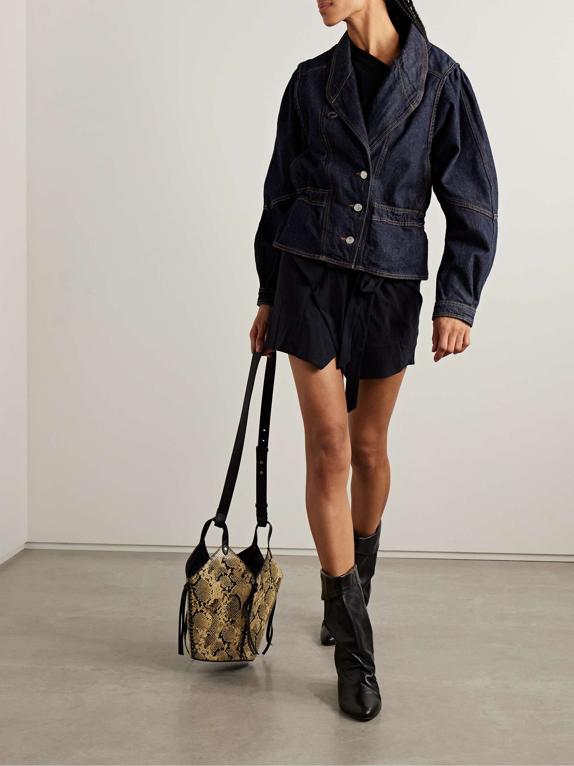 ISABEL MARANT Dolie denim jacket | NET-A-PORTER