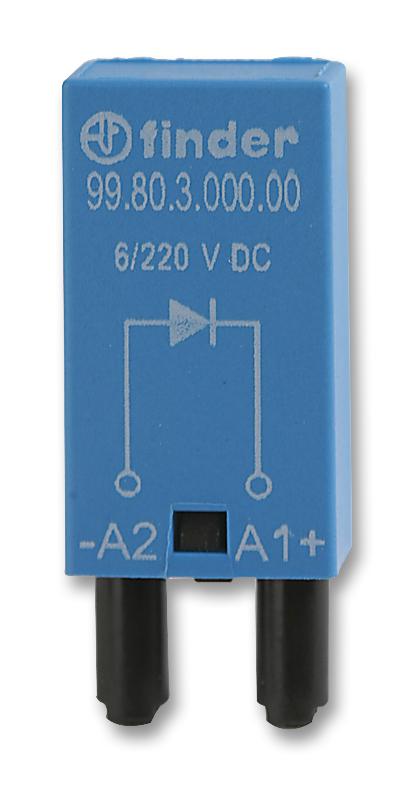 99.80.9.024.99 FINDER, Relay Accessory, Coil Indication and EMC