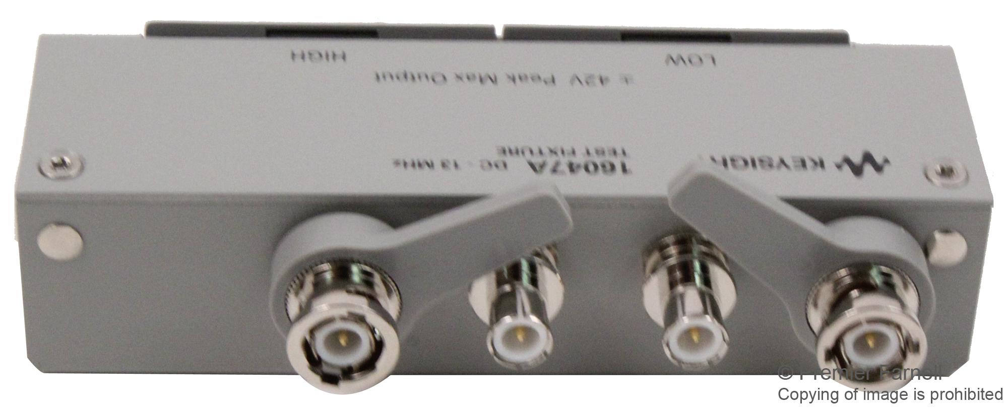 16047A KEYSIGHT TECHNOLOGIES, Test Accessory, Impedance, BNC
