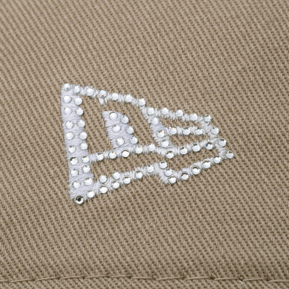 9FORTY Rhinestone クラシックロゴ アッシュブラウン | ニューエラ