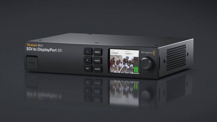Blackmagic Design Announces New Teranex Mini SDI to DisplayPort 8K